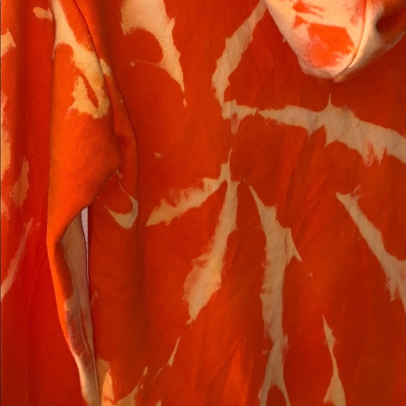 Primark orange hand dyed sweatshirt size small - Picture 4 of 5